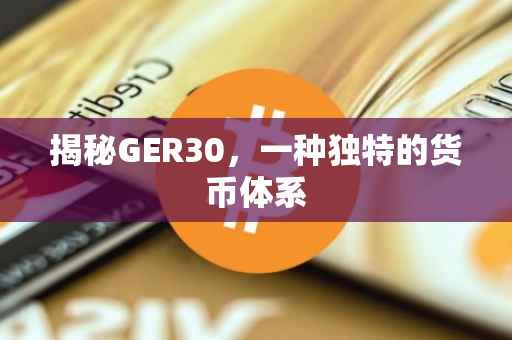 揭秘GER30，一种独特的货币体系