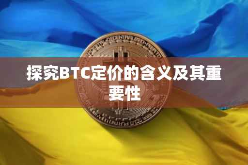 探究BTC定价的含义及其重要性