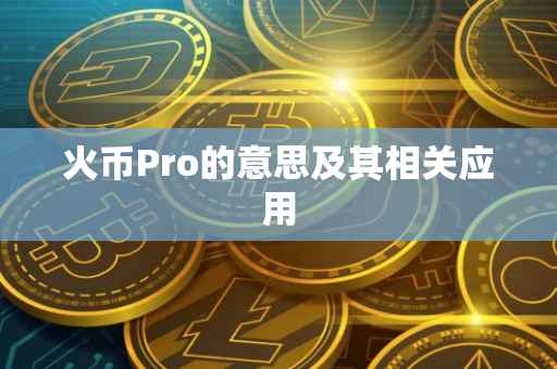 火币Pro的意思及其相关应用
