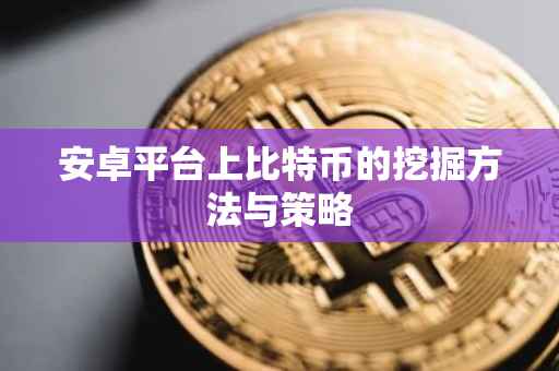 安卓平台上比特币的挖掘方法与策略