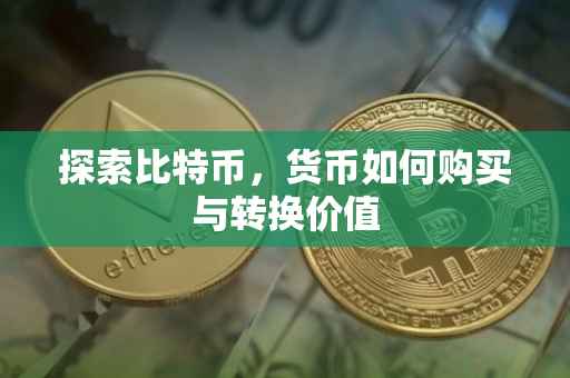 探索比特币，货币如何购买与转换价值