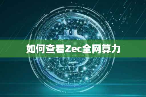 如何查看Zec全网算力