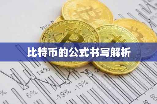 比特币的公式书写解析