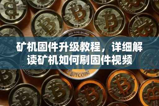矿机固件升级教程，详细解读矿机如何刷固件视频