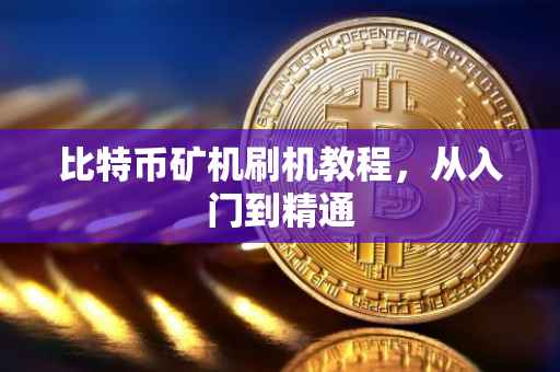 比特币矿机刷机教程，从入门到精通