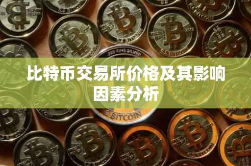 比特币交易所价格及其影响因素分析
