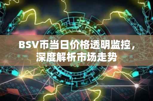 BSV币当日价格透明监控，深度解析市场走势
