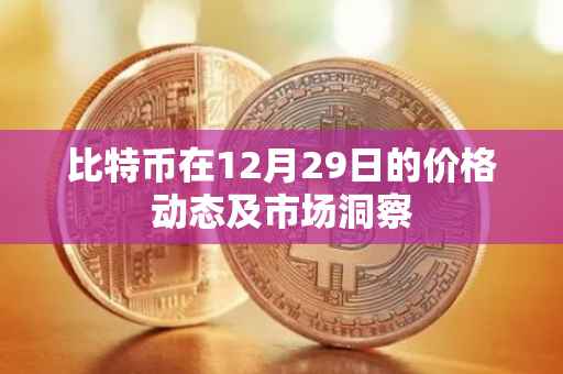 比特币在12月29日的价格动态及市场洞察