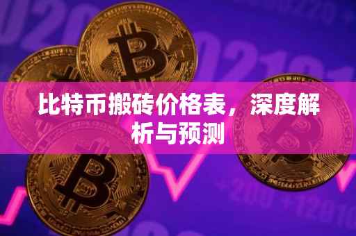 比特币搬砖价格表，深度解析与预测