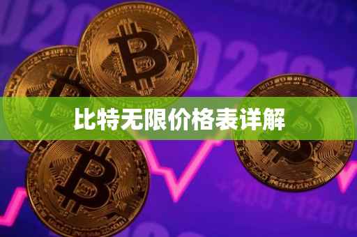 比特无限价格表详解