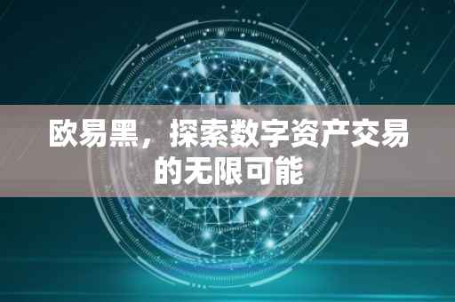 欧易黑，探索数字资产交易的无限可能