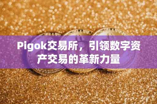 Pigok交易所，引领数字资产交易的革新力量