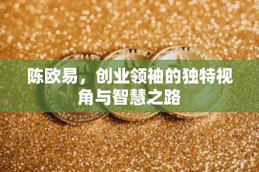 陈欧易，创业领袖的独特视角与智慧之路