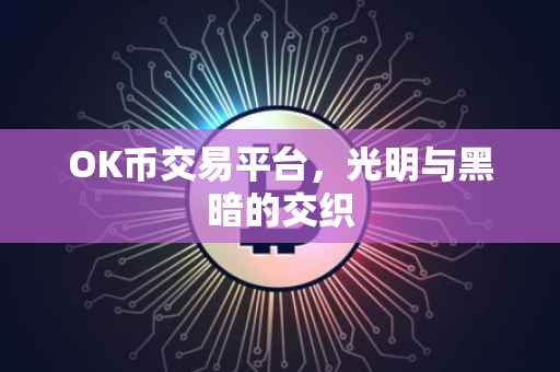 OK币交易平台，光明与黑暗的交织