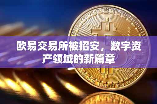 欧易交易所被招安，数字资产领域的新篇章