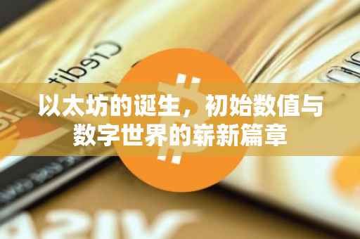 以太坊的诞生，初始数值与数字世界的崭新篇章