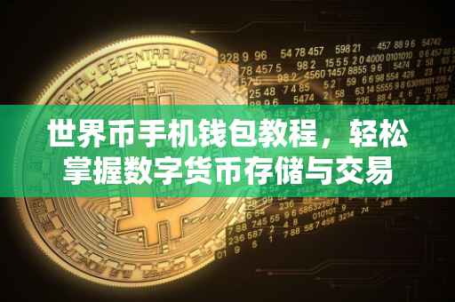 世界币手机钱包教程，轻松掌握数字货币存储与交易