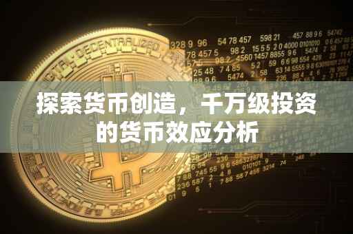 探索货币创造，千万级投资的货币效应分析