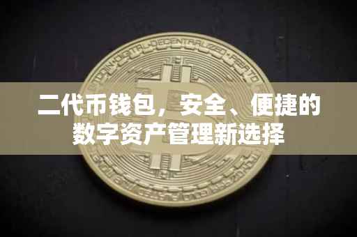 二代币钱包，安全、便捷的数字资产管理新选择