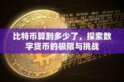 比特币算到多少了，探索数字货币的极限与挑战