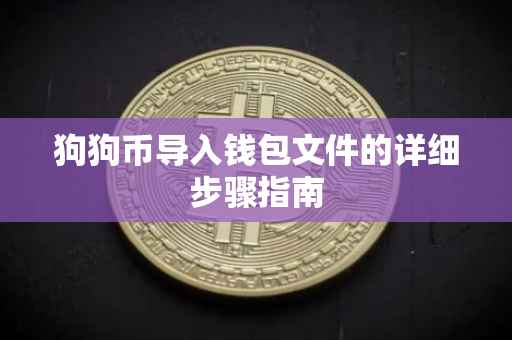 狗狗币导入钱包文件的详细步骤指南