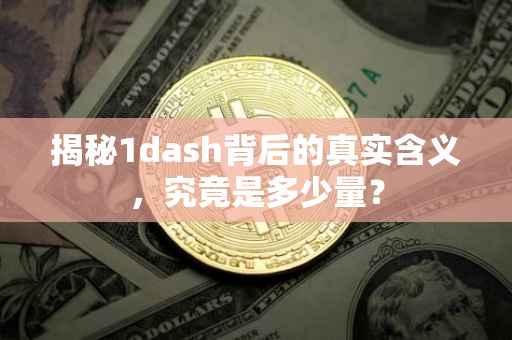 揭秘1dash背后的真实含义，究竟是多少量？