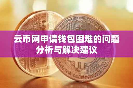 云币网申请钱包困难的问题分析与解决建议