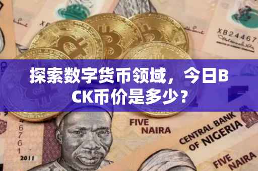 探索数字货币领域，今日BCK币价是多少？