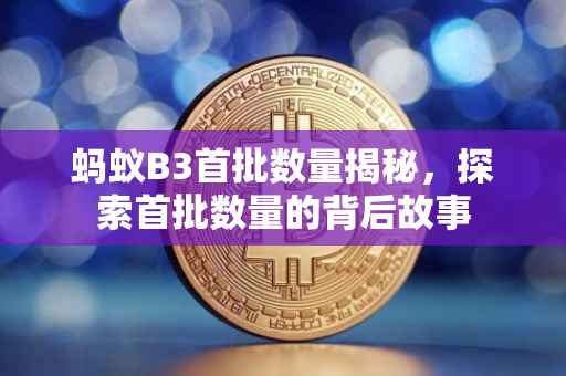 蚂蚁B3首批数量揭秘，探索首批数量的背后故事