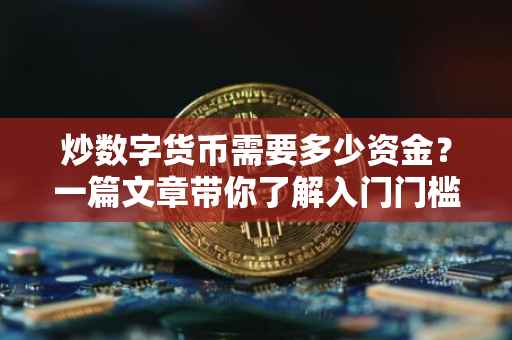 炒数字货币需要多少资金？一篇文章带你了解入门门槛与投资策略