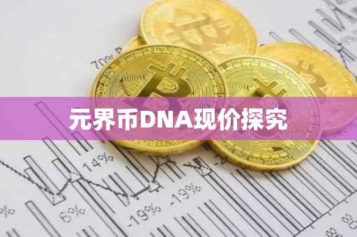 元界币DNA现价探究