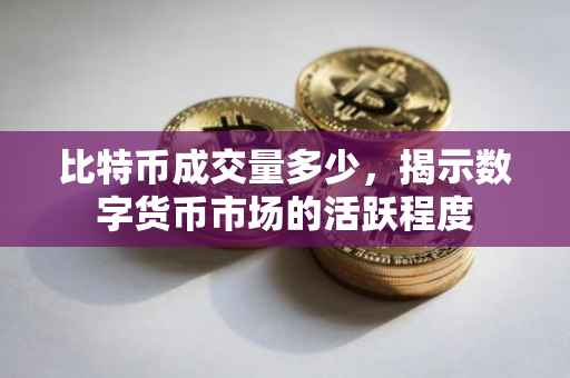 比特币成交量多少，揭示数字货币市场的活跃程度