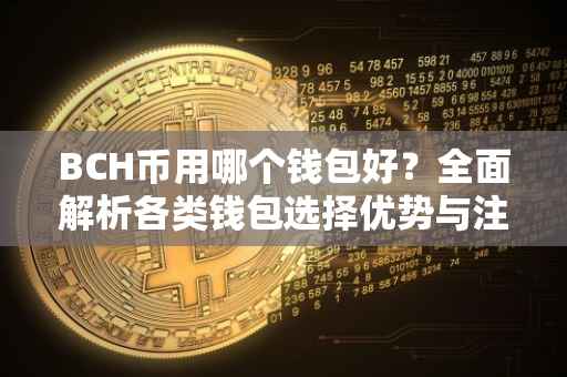 BCH币用哪个钱包好？全面解析各类钱包选择优势与注意事项