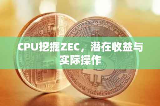 CPU挖掘ZEC，潜在收益与实际操作