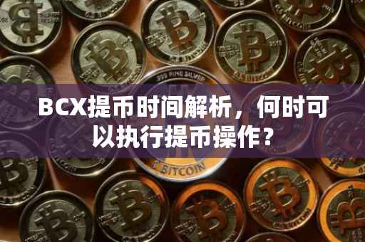 BCX提币时间解析，何时可以执行提币操作？