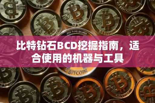 比特钻石BCD挖掘指南，适合使用的机器与工具