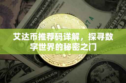 艾达币推荐码详解，探寻数字世界的秘密之门
