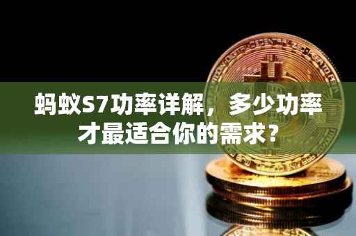蚂蚁S7功率详解，多少功率才最适合你的需求？