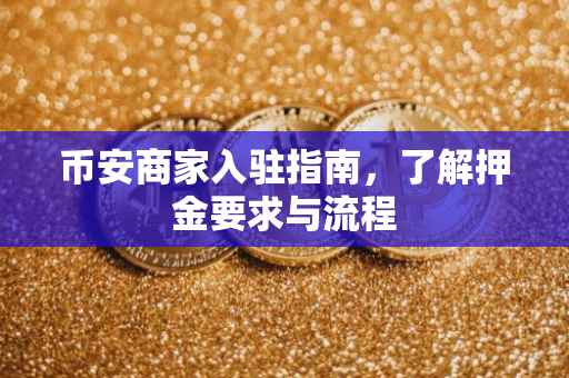 币安商家入驻指南，了解押金要求与流程
