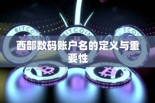 西部数码账户名的定义与重要性