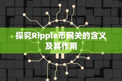 探究Ripple币网关的含义及其作用