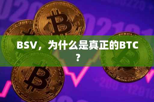 BSV，为什么是真正的BTC？