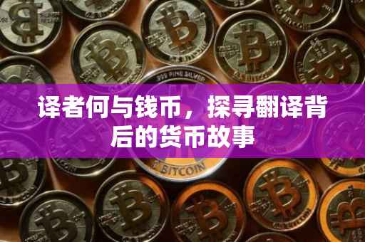 译者何与钱币，探寻翻译背后的货币故事