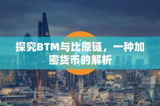 探究BTM与比原链，一种加密货币的解析