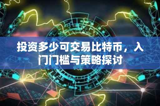 投资多少可交易比特币，入门门槛与策略探讨
