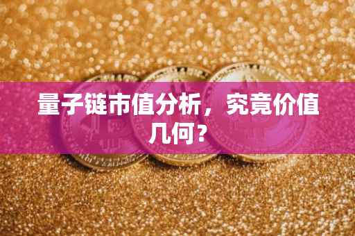 量子链市值分析，究竟价值几何？