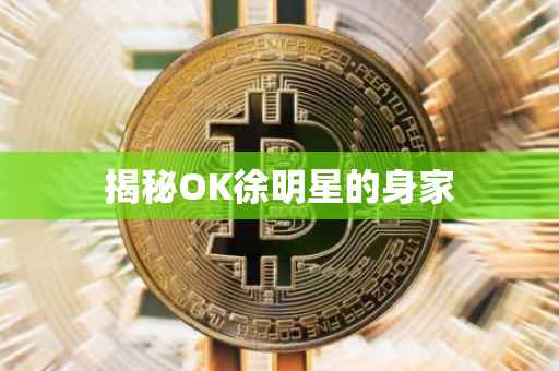 揭秘OK徐明星的身家