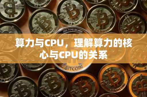 算力与CPU，理解算力的核心与CPU的关系
