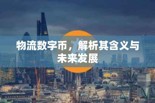 物流数字币，解析其含义与未来发展
