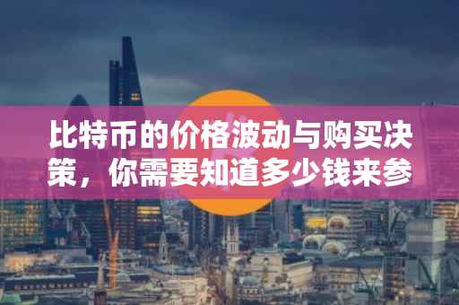 比特币的价格波动与购买决策，你需要知道多少钱来参与